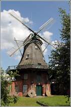 Die Galeriehollnderwindmhle  Ursel  in Dedesdorf. 30.06.2012