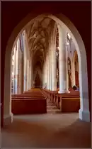 Seitenschiff im M�nster �berlingen. 2012.