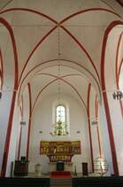 Dannenberg/Elbe, Schnitzaltar der St. Johannis Kirche (10.07.2012)