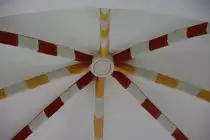 Nieblum auf F�hr - Deckengew�lbe der St.-Johannis-Kirche, aufgenommen am 20.06.2012