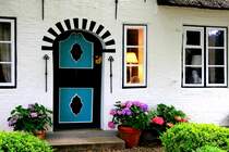 Haustr in Nieblum auf Fhr am 29.06.2012