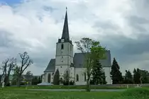 Schleiz, die evangelische Bergkirche St.Marien, 1359 erstmals urkundlich erw�hnt, die gotische Kirche mit barocker Ausstattung geh�rt zu den sehenswerten Kirchen in Th�ringen, Mai 2012