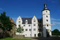 Leitzkau, Schlo� Hobeck, erbaut durch das Adelsgeschlecht von M�nchhausen (07.07.2012)