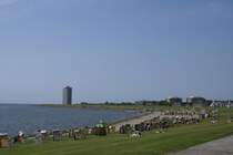 Der  Strand  von Bsum am 22.5.2007