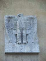 Reichsadler am Flughafen Tempelhof.