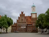 Wittstock, Rathaus am Markt 1 (14.07.2012)