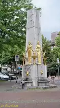 21.06.2012, Aachen - Hotmannpiefbrunnen (1825 - Obelisk); 1830 - Figuren,), K�nstler - Adam Franz Friedrich Leydel