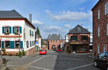 Marktplatz und Drener Tor in Nideggen - 09.03.2012