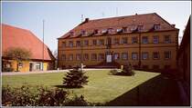 Schloss Gut Wulften in Osnabr�ck-Sutthausen. Scan eines Dias aus den 1970er Jahren.