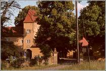 Gut Sandfort in Osnabrck-Voxtrup. Scan eines Dias aus den 1970er Jahren.
