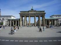 Berlin am 1.8.2012, Brandenburger Tor