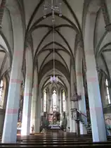 Treffelhausen, Langschiff der St. Vitus Kirche (10.08.2012)
