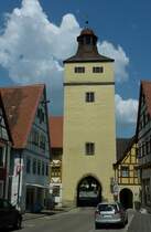 Weienburg, das Ellinger Tor stadtauswrts gesehen, Mai 2012