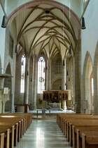 Weienburg, der Innenraum von St.Andreas, Mai 2012