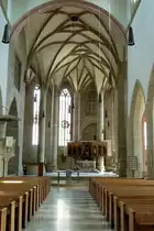 Wei�enburg, der Innenraum von St.Andreas, Mai 2012