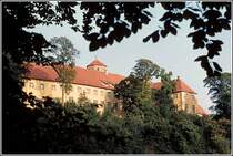 Die Iburg im Osnabrcker Land. Scan eines Dias aus den 1970er Jahren.