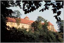 Die Iburg im Osnabr�cker Land. Scan eines Dias aus den 1970er Jahren.