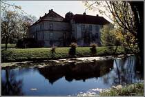 Bad Essen. Schloss Hnefeld im Osnabrcker Land. Scan eines Dias aus den 1970er Jahren.