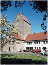 Bad Essen. Burg Wittlage im Osnabr�cker Land. Scan eines Dias Ende der 1970er/Anfang 1980er Jahre.