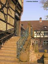 Detailansicht vom Haus Wittringen (Gladbeck, NRW - Oktober 2005)