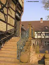 Detailansicht vom Haus Wittringen (Gladbeck, NRW - Oktober 2005)