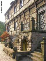 Detailansicht vom Haus Wittringen (Gladbeck, NRW - Oktober 2005)