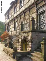 Detailansicht vom Haus Wittringen (Gladbeck, NRW - Oktober 2005)