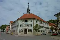 Bonndorf, das Rathaus der 7000 Einwohner z�hlenden Stadt im s�d�stlichen Schwarzwald, Aug.2012