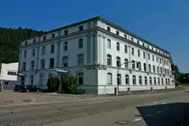 Gutach, N�hfaden-und Garnfabrik G�termann, 1864 gegr�ndet, geh�rt zu den gr��ten weltweit, Juli 2012