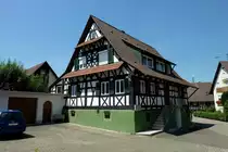 V�rstetten, gepflegtes Fachwerkhaus, Juli 2012