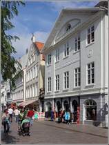 Flensburg. Huserzeile in der Groen Strae. 04.09.2012