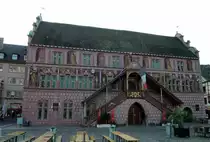M�lhausen (Mulhouse), das Alte Rathaus, 1553 im rheinischen Renaissancestil erbaut, Sept.2012