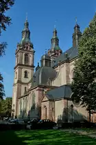 M�lhausen (Mulhouse), die katholische Kirche St.Fridolin, 1901-06 erbaut, ist der gr��te und bedeutendste Neobarockbau im Elsa�, Sept.2012