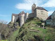 Burg Loket (Elbogen)am 27.4.2012.