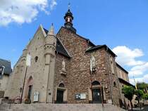 St. Jakobuskirche in Rüdesheim, entstand im 12. Jahrhundert und wurde Ende 1944 durch einen Bombenangriff weitgehenst zerstört; 120829