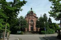 Lahr, die evangelische Christuskirche, erbaut 1877-80 im italienischen Renaissancestil, Juni 2012