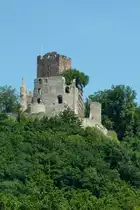 Waldkirch, die Ruine der Kastellburg, Juli 2012