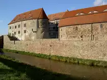 Festung Heldrungen, Schloss mit innerem Befestigungsring von 1519, Kyffh�userkreis (28.09.2012)