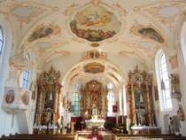 Hohenfurch, Altre der Maria Himmelfahrt Kirche (03.10.2012)