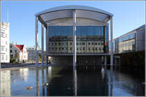 Das neue Rathaus Reykjaviks von der Tjanargata aus betrachtet. 18.09.2012