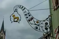 Engen, Gasthaus  Lamm , Juli 2012