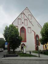 Weida, Stadtkirche St. Marien, erbaut um 1350, franziskanischer Bau (13.06.2012)