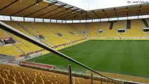 Aachen, Neuer Tivoli, Stadion von Alemannia Aachen, er�ffnet 2009, 32960 Pl�tze (17.10.2012) 