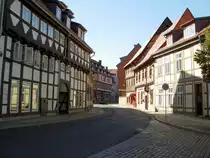 Halberstadt, Fachwerkh�user in der Westendorfstra�e (01.10.2012)