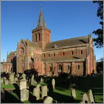 Die St. Magnus Kathedrale in Kirkwall (Mainland) geht auf das Jahr 1137 zur�ck. 23.09.2012