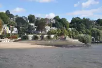 HAMBURG, 19.09.2012, Blick auf �velg�nne