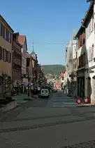 Zabern (Saverne), Blick in die Hauptstra�e, Okt.2012