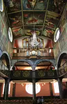 Idstein, Ev. Unionskirche mit gro�formatigen �lgem�lden aus der Rubensschule 
(14.06.2009)