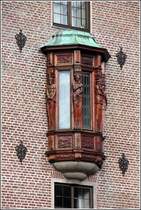 Bergen. Erker am Havnekontoret. 26.09.2012