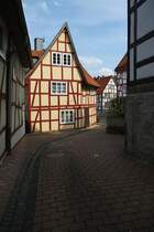 Korbach, Fachwerkhuser in der Kilianstrae (12.04.2009)